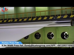 feltro da imprensa da fatura de papel de 9.3m, máquina de papel infinita sentida de China Huatao