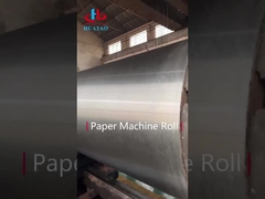Rolo de revestimento de borracha, produção do rolo da máquina de papel