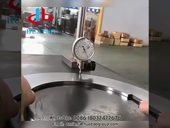 Ensaios com uma faca de corte rotativa