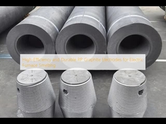 Eletrodos de grafite RP de alta eficiência e durabilidade para fusão em fornos elétricos