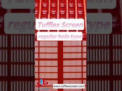 Tipo de buraco regular do ecrã tuflex