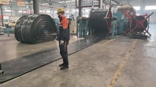 Correia transportadora de mineração resistente à abrasão | Correia Reforçada para Manuseio de Minério e Agregados