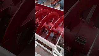 Calha espiral com revestimento de desgaste em PU | Planta de separação mineral por gravidade