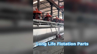 Rotor e estator de flotação de poliuretano para mineração | Peças de flutuação de longa vida útil