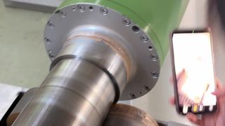 Rolo de aquecimento por indução preciso para laminação