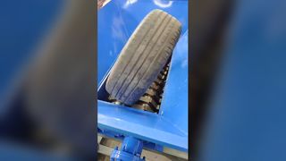 Triturador de eixo duplo, trituração de pneus de carro para reciclagem de borracha