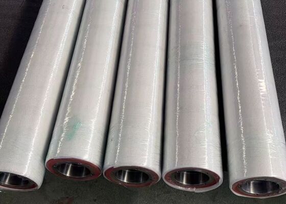 Shore A 60-80 Hypalon Rubber Roller for Plastic Film Industry