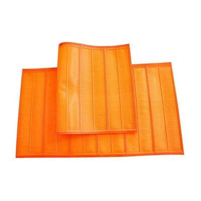 High-Frequency PU Fine Screen with 0.1mm Aperture 35% Open Area for Vibrating Machines 1040x700mm