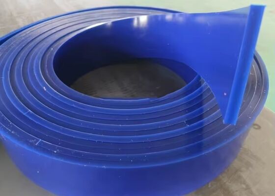 PU Conveyor Belt Sealing Skirt Red Color High Wear Resistance Transfer Point Use