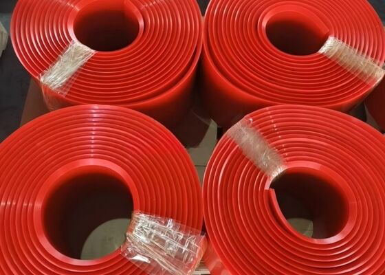 PU Conveyor Belt Skirting 95 Shore A Abrasion Resistant Iron Ore Conveyor System