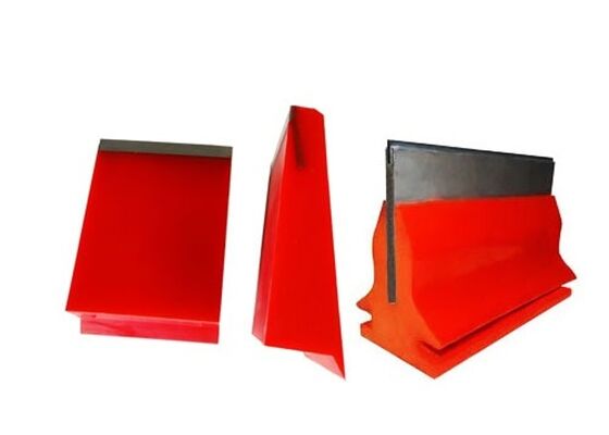 Conveyor Belt Cleaner PU Blade for Ore Mining High Elasticity Long Service Life