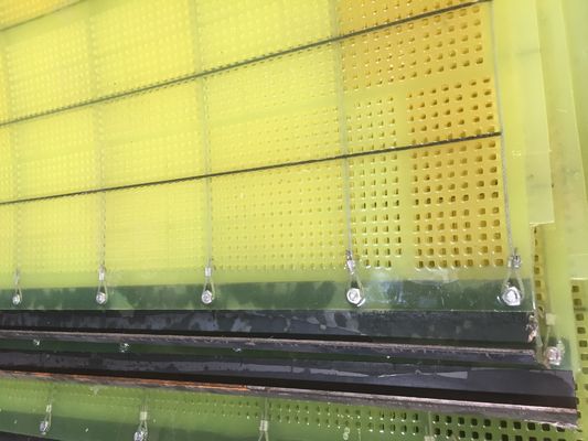 Wear Resistant Polyurethane Screen Mesh with Self-Cleaning Apertures for Long Service Life in Vibrating Screens