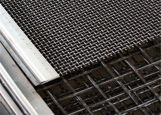 High Tensile Strength Woven Screen Mesh with Abrasion Resistance and Various Weaving Types for Mining Vibrating Screens