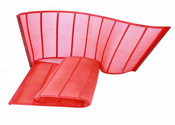 High Frequency 0.39mm Corrosion Resistant Polyurethane Vibrating Screen Mesh for Mining