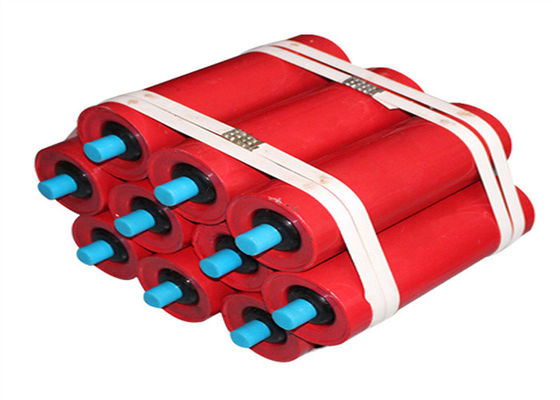 Heavy Duty Conveyor Roller With Multi Labyrinth Seal And Steel HDPE Stainless Steel Tube For Mining
