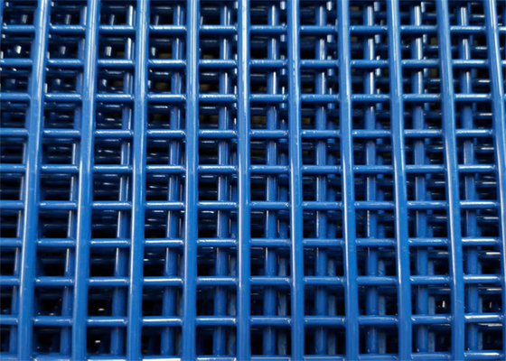 Polyurethane-Coated Mining Screen (Steel/S.S. Core, 2-25mm Holes) – No Pegging/Blinding, Easy Installation With Metal/PU Hooks, Replaces Ando Tufflex