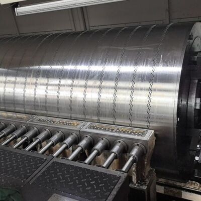 Vacuum Suction Couch Roll for Tissue Paper Machine with Upto 2000m/min Speed and 1600-9000mm Working Width