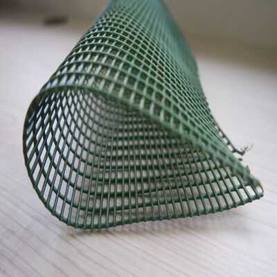 Polyurethane Coated Steel Wire Rope Tufflex Screen In Square Aperature 10mm X 10mm