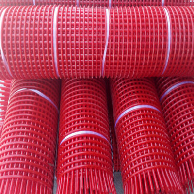 Tufflex Polyurethane Coated Wire Rope Screen 2mm Square Aperture