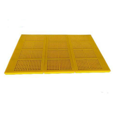 Corrosion Resistant Flame-Retardant WS85 PU Screen Panel with Hydraulic Casting for Mining and Aggregate Screening