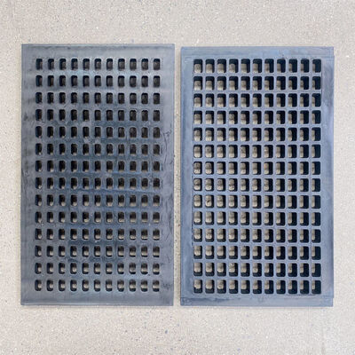 25*6mm Mesto Reliable Rubber Screening Sieve Mesh Panels For Mining Use Vibrating Screens