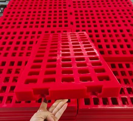 2x2 Mesh Size Polyurethane Screen Mesh with High Wear Resistance and Clog-Free Operation for Quarry Screening