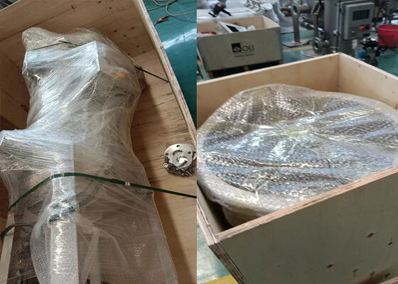 Automatic Brush Type Self Cleaning Filter Housing For Glass Wool