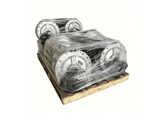 Industrial Mining Vibrating Exciter Double Shaft Gear Drive Stable Vibration Force