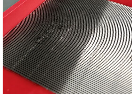 High Drainage Efficiency SS316L Sieve Bend Screen for Sugar Industry Dewatering