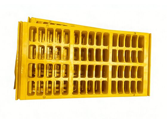 Trell-ex TS Transversal Modular Rubber Screen Plate for Aggregate Stratification ISO9001