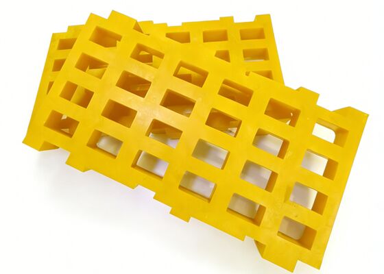 LS SLS 300x610mm Wear-Resistant Rubber Screen Mats for Efficient Coal Processing