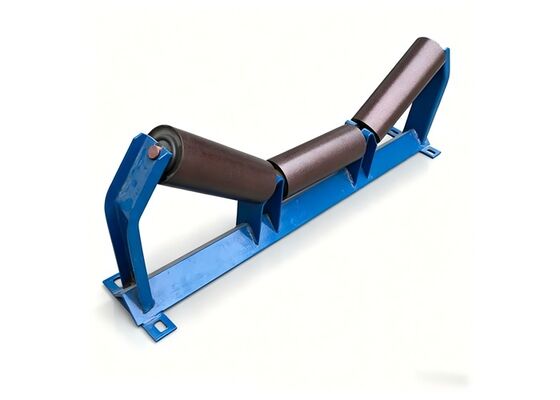 Impact Resistant Rubber Disc Conveyor Roller for Mine Site