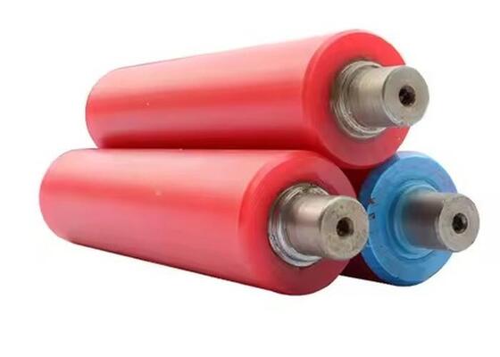 Anti-Blocking Rubber Disc Return Roller for Sand Conveyor Line