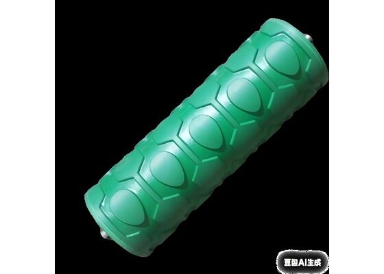 Rubber Disc Conveyor Roller Steel Shaft Bulk Material Handling Conveyor System