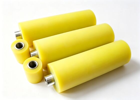 Mine Bulk Material Conveyor Rubber Disc Support Idler