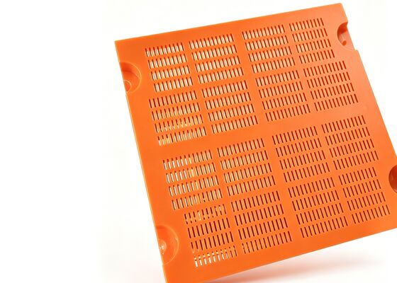 Wear Resistant Polyurethane Modular Screen 500x500mm for Mining Deck Sizing Tasks