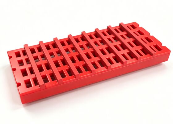 Polyurethane Tension Screen Mesh with Side Hook Strips for Linear Shakers