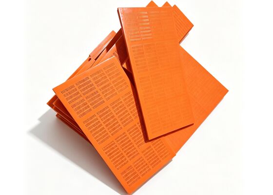Wear Resistant Polyurethane Modular Screen 500x500mm for Mining Deck Sizing Tasks