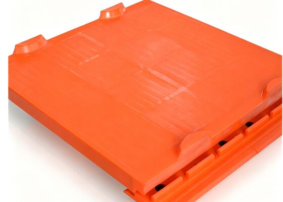 Polyurethane Impact Sieve Plate with Metal Base for Primary Scalping Screens