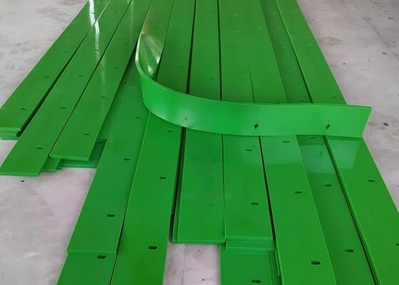Conveyor PU Skirting Seal 10mm Thickness Bulk Material Conveyor Dust Containment