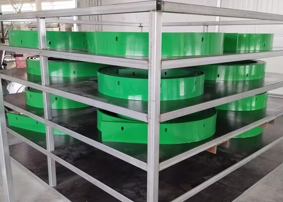 Urethane Conveyor Belt Skirting Flexible Wear Resistant Quarry Material Handling Use