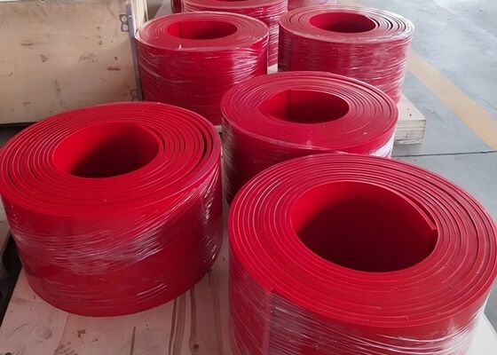 Conveyor Belt Polyurethane Skirting 20mm Thick Dust Suppression Conveyor Accessories