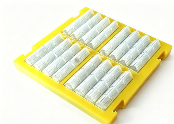 Anti-Clogging Polyurethane Screen Mesh with Diamond Aperture for High Efficiency Mineral Sizing