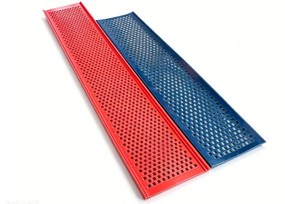 High Efficiency Polyurethane Flip Flow Screen Mats for 3mm Coke Sizing