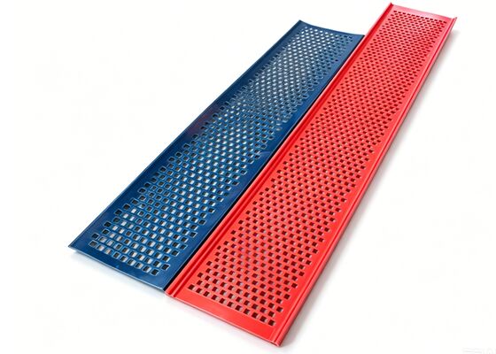 High Efficiency Polyurethane Flip Flow Screen Mats for 3mm Coke Sizing