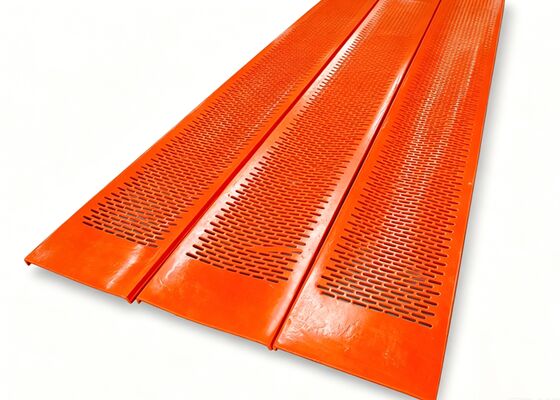 Acid Resistant PU Flip Flow Screen Mesh for Artificial Fertilizer and Salts