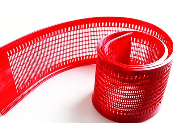 Abrasion Resistant TPU Screen Mats for Glass Cullet and Abrasive Slag