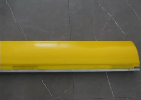 Industrial Polyurethane Conveyor Scraper Corrosion Resistant Quarry Conveyor Cleaner