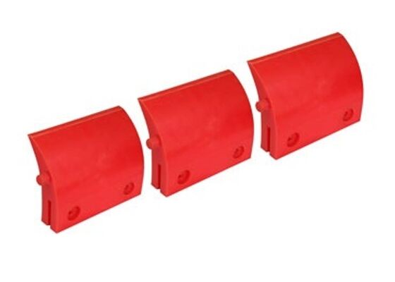 Conveyor Belt PU Scraper Yellow Blade High Strength Aggregate Conveyor System