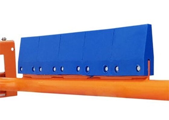 PU Conveyor Belt Cleaner Heavy Duty Quarry Conveyor Wear Resistant Scraper Blade
